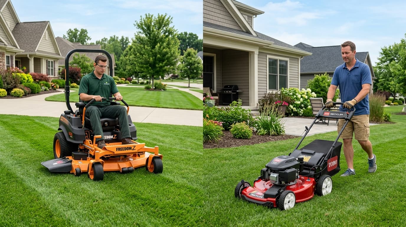 Lawn Service vs Buying Mower Cost Comparison: The Complete Financial Guide for Homeowners